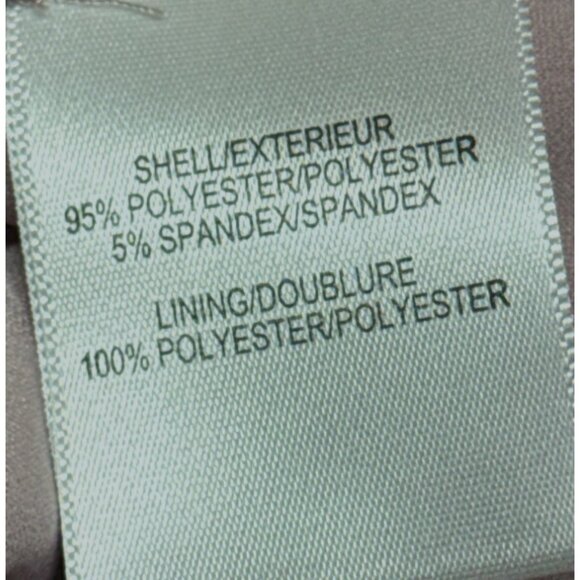 Badgley Mischka Women's V-Neck Jumpsuit Ruffle Crop Wide Leg Size 8 - Picture 4 of 4